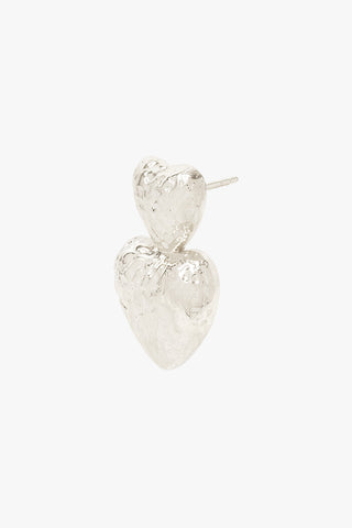 Entwined Love Earring Silver