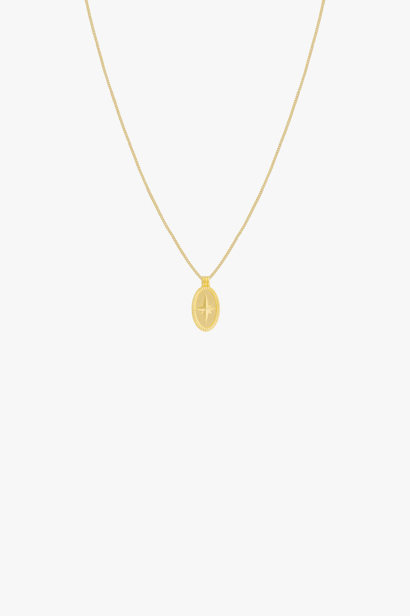 Wander pendant gold plated