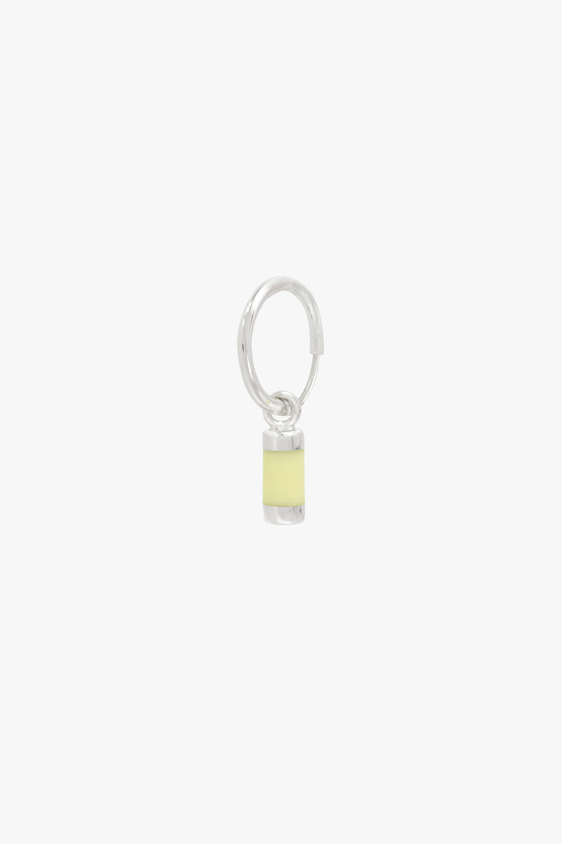 Sunny drop earring silver