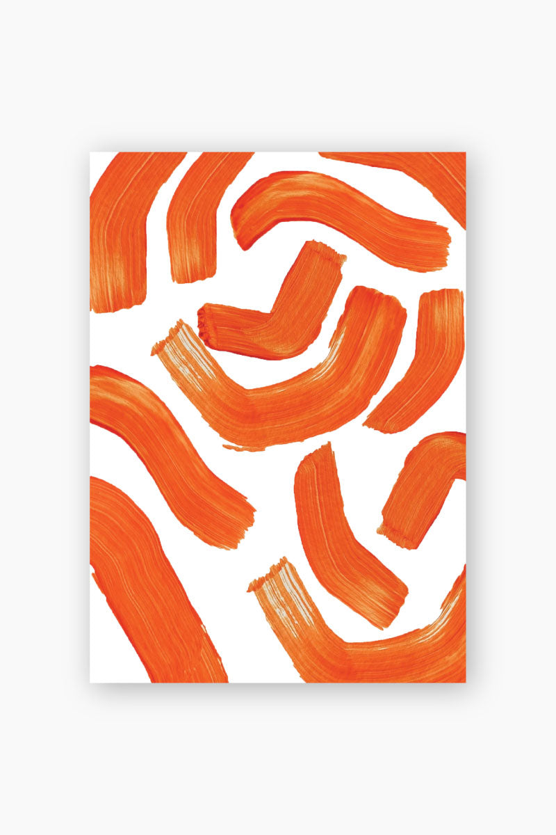 Confetti postcard