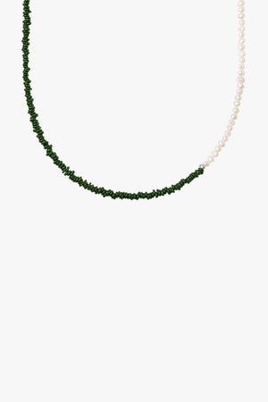 42cm long gold chain | Majorica Pearls
