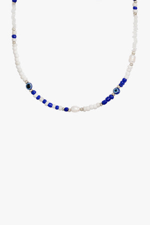 Milos necklace silver (40 cm)