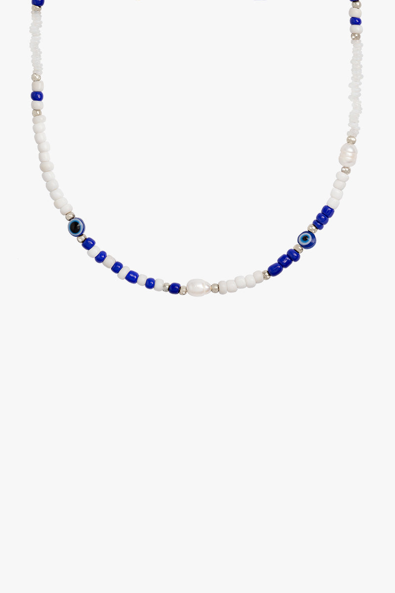 Milos necklace silver (40 cm)