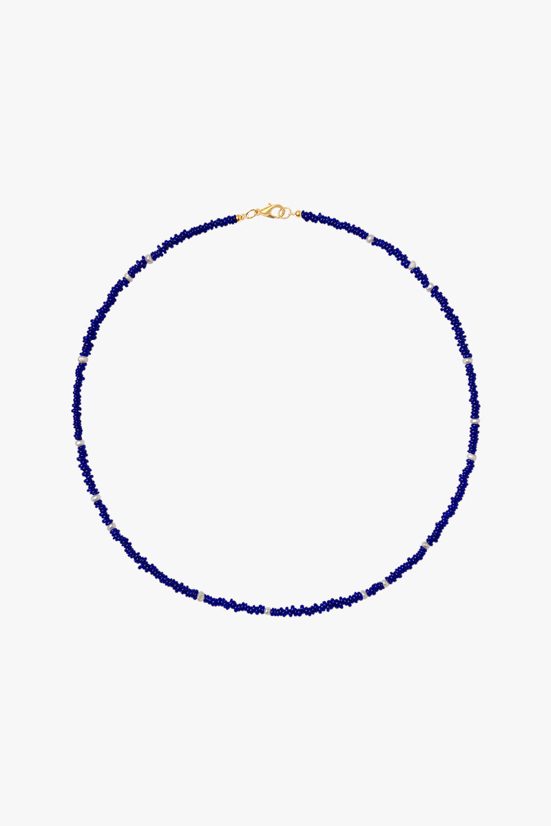 Naxos necklace gold plated (47 cm)