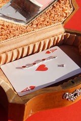 Lover Chain Stud Silver