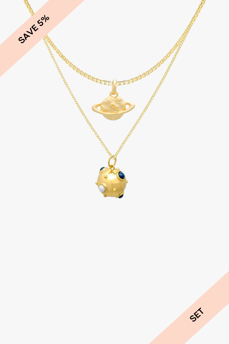 Space Explorer Set Gold Plated