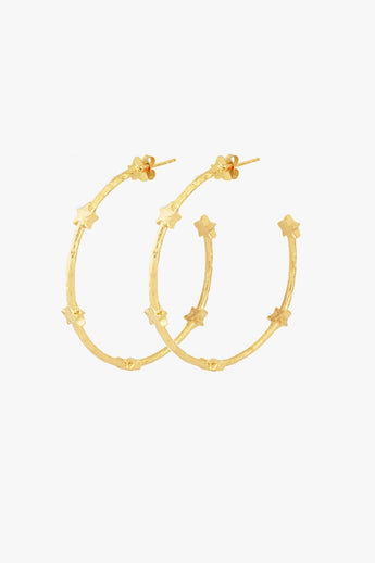 Stardust Earring Gold Plated