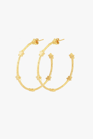 Stardust Earring Gold Plated