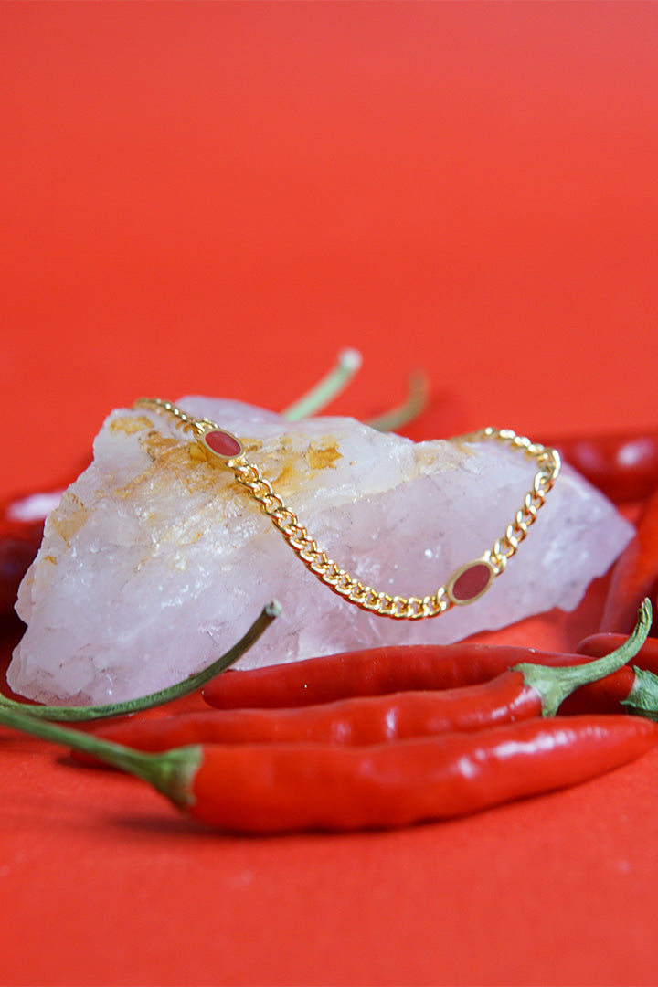 Eternal Amour Necklace Gold Plated