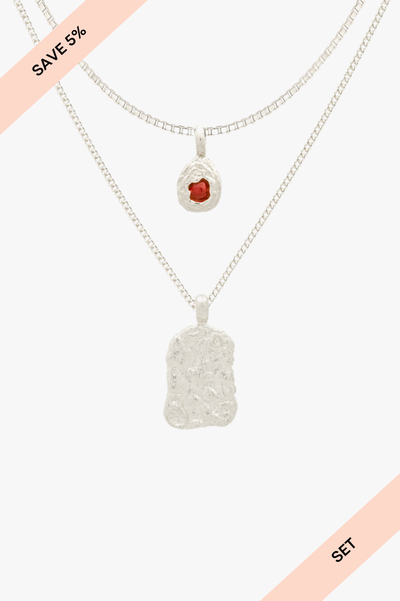 Celestial Duo Set Silver