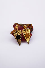 Interstellar Love Earring Gold Plated