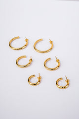 Wanderlust Classic Hoop Gold Plated (24mm)