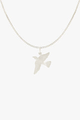 Lucky Swallow Necklace Silver