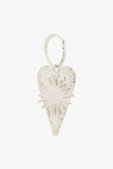 Serenity hoop earring silver 