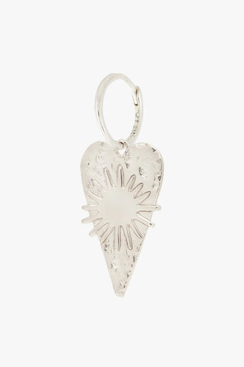 Serenity hoop earring silver 