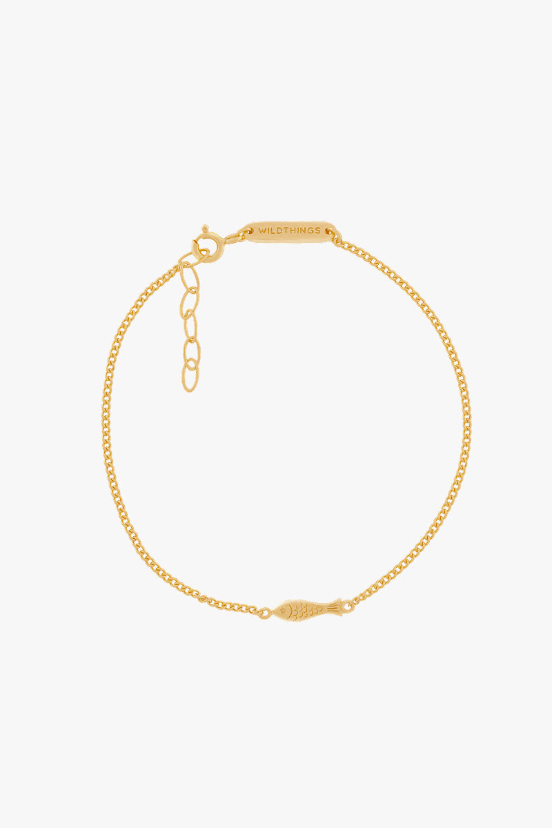 Peixe Bracelet Gold Plated