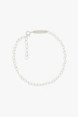 Heart Chain Bracelet Silver
