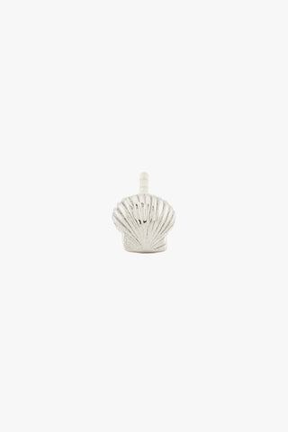 Shell Stud Silver