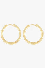Hammered Hoop Gold (20mm)