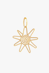 Sol Earring Gold Plated