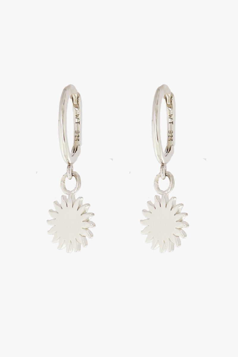 Under The Sun Hoop Silver