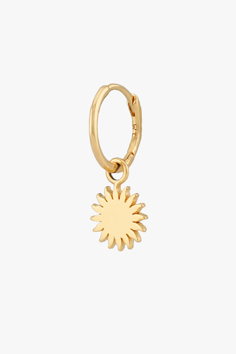 Under The Sun Hoop Gold Plated