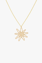 Sol Necklace Gold Plated