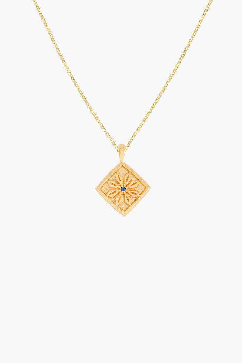 Azulejo Necklace Gold Plated
