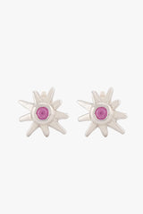 Rose Glow Stud Silver