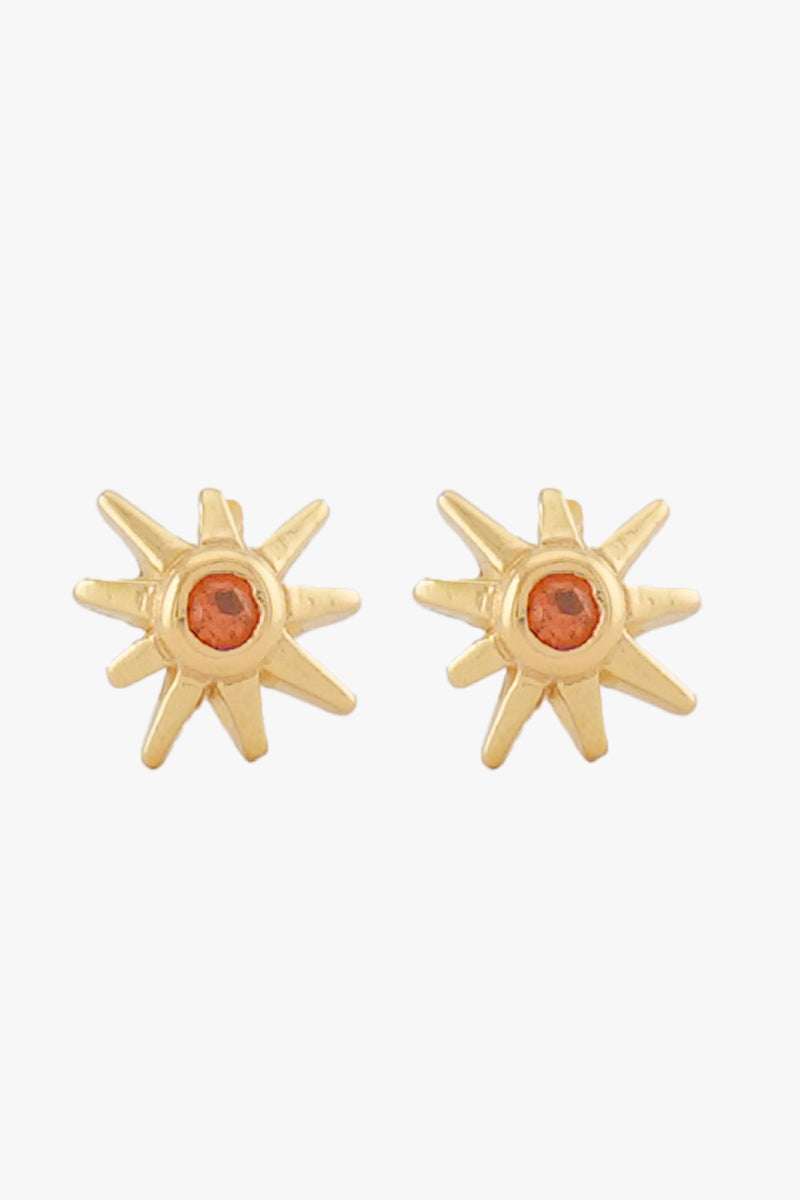 Summer Glow Stud Gold Plated