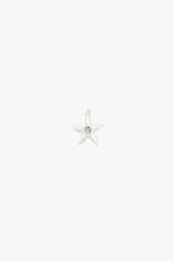Cosmic Blue Stud Silver