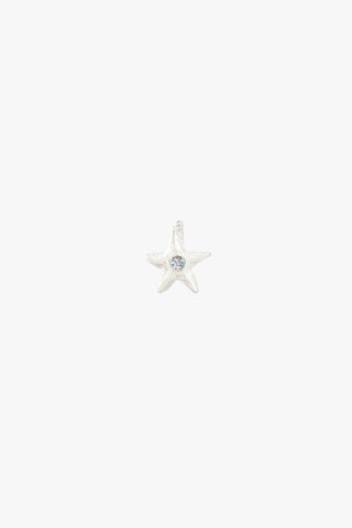 Cosmic Blue Stud Silver