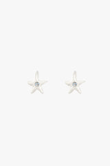 Cosmic Blue Stud Silver