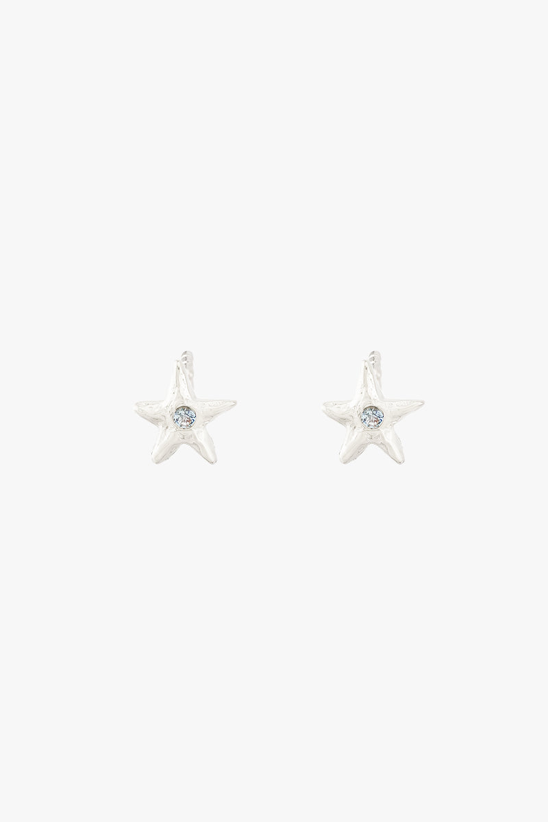 Cosmic Blue Stud Silver