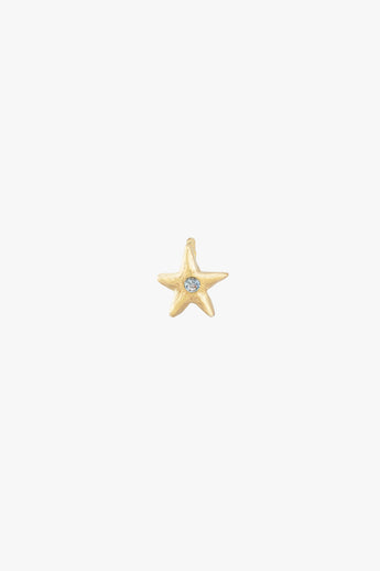 Cosmic Blue Stud Gold Plated
