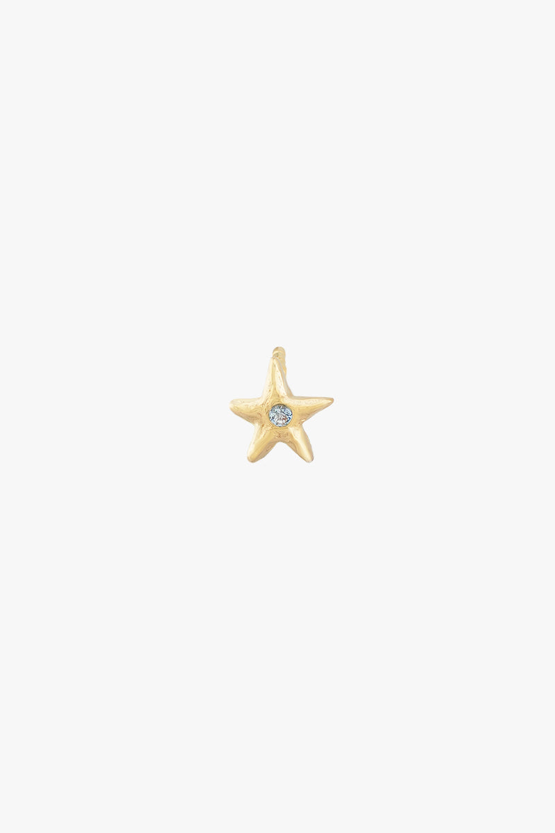 Cosmic Blue Stud Gold Plated
