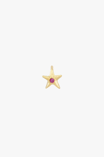 Cosmic Pink Stud Gold Plated