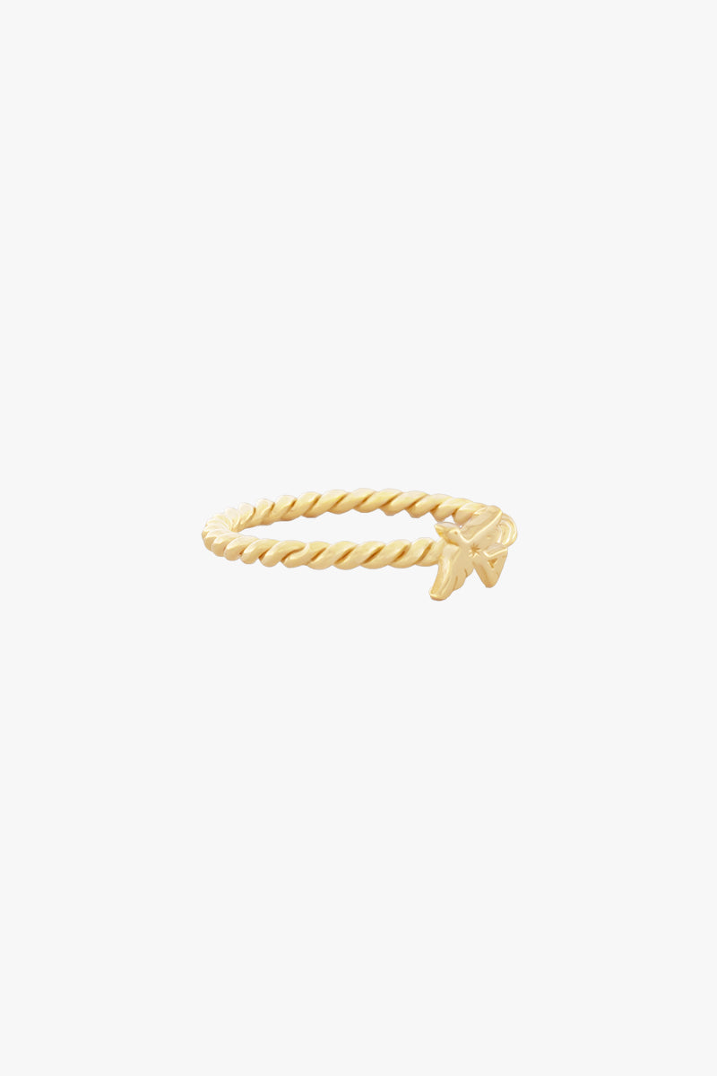 Lucky Swallow Ring Gold Plated
