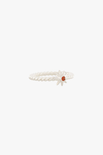 Twisting Sunshine Ring Silver