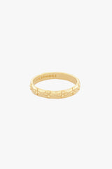 Floral Embrace Ring Gold Plated