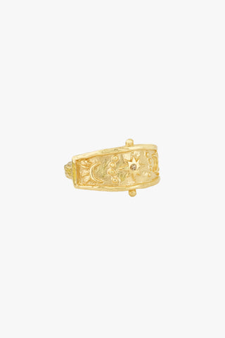 Sky Goddess Ring Gold Plated