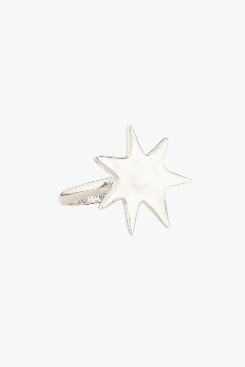 Starlit Whispers Ring Silver