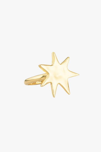 Starlit Whispers Ring Gold Plated