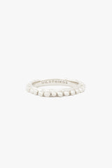 Solar Glow Ring Silver