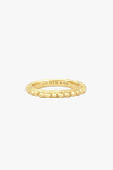 Solar Glow Ring Gold Plated
