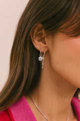 Sardinha Hoop Earring Silver