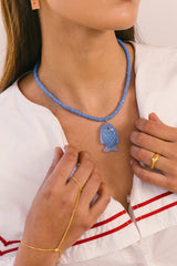 Peixe Necklace Gold Plated