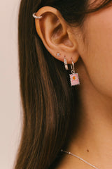 Selo Hoop Earring Silver