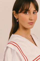 Dainty Flower Stud Silver