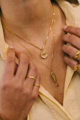 Bom Dia Necklace Gold Plated